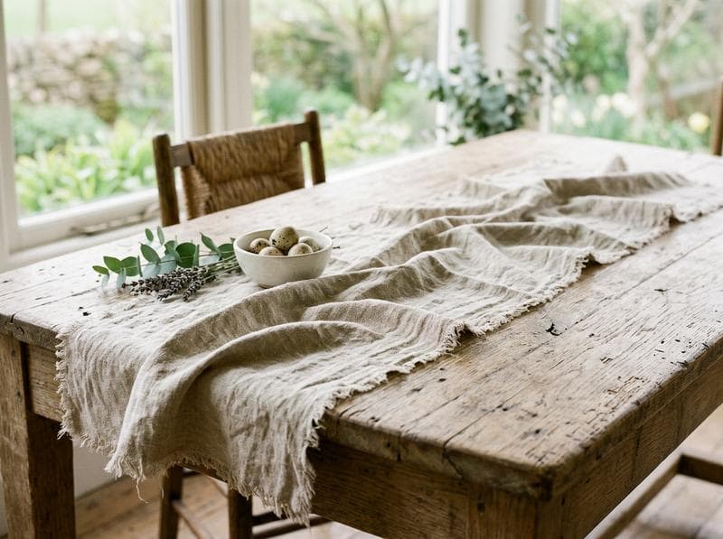 Linen Table Runner