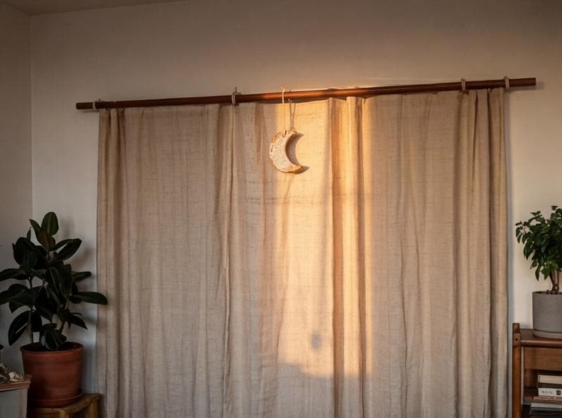 Ceramic Moon Ornament - Thumbnail 2